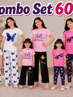 Premium Cotton T-shirt Set for Kids – 3 Pcs Combo-606