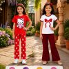 Premium Cotton T-shirt Set for Kids – 2 Pcs Combo-609