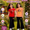 Premium Cotton T-shirt Set for Kids – 2 Pcs Combo- 603