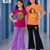 Premium Cotton T-shirt Set for Kids – 2 Pcs Combo-620