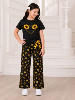 Alternative view of Premium Cotton T-shirt Set for Kids – 3 Pcs Combo-612
